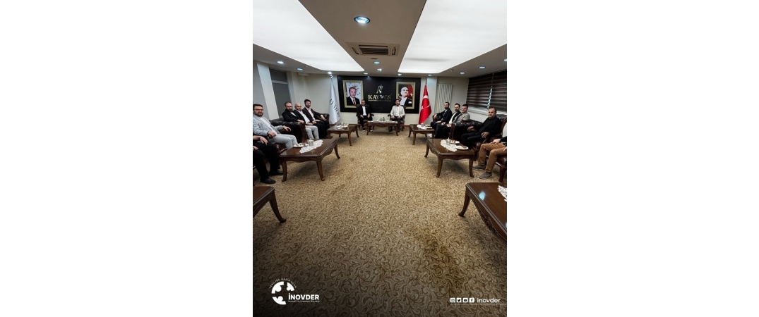 İnovder olarak, Kayseri Mobilya Sanayicileri Derneği (KAYMOS) Yönetim Kurulu Başkanı Sayın Mehmet Yalçın’a hayırlı olsun ziyaretinde bulunduk.