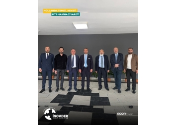 İNOVDER Hollanda Temsil Heyeti ile birlikte, İNOVDER Yönetim Kurulu Üyemiz Şaban Emre GÜRBÜZ’ün firması olan MTT MAKİNA’yı ziyaret ettik. 