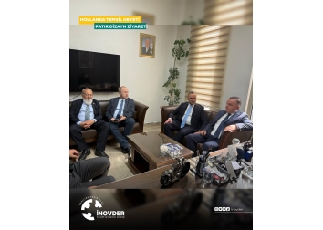 İNOVDER Hollanda Temsil Heyeti ile birlikte, İNOVDER üyemiz Mustafa KOCA’nın firması olan PATIR DİZAYN’ı ziyaret ettik. 