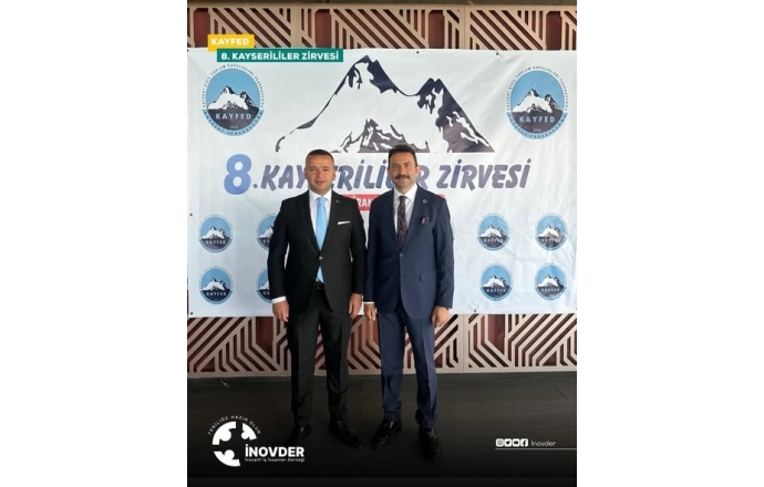 KAYFED tarafından düzenlenen 8. Kayserililer Zirvesi Buluşması’na, İNOVDER olarak katılım sağladık.