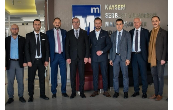 Mali Müşavirler Odası Başkanı Ali Yedikaya’ya ziyaret