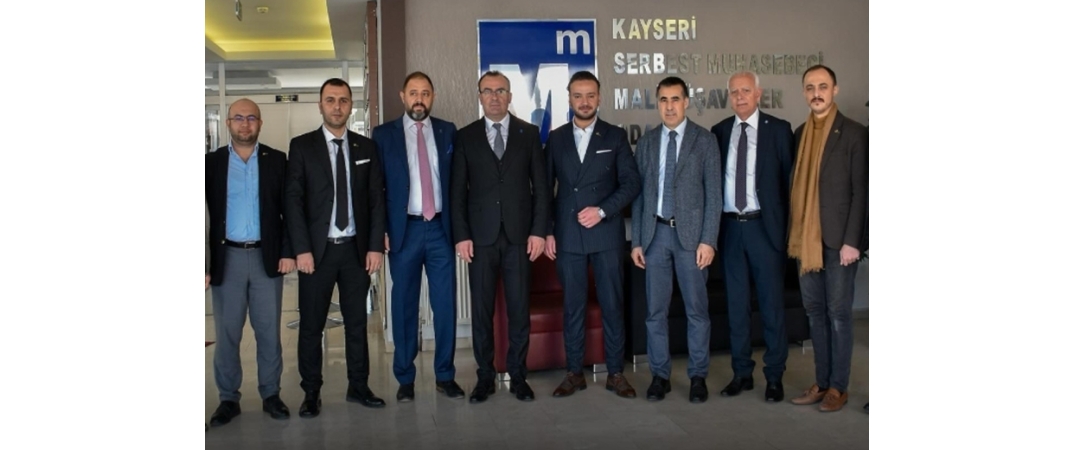 Mali Müşavirler Odası Başkanı Ali Yedikaya’ya ziyaret