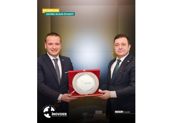 İNOVDER’den Kayseri OSB Başkanı Mehmet Yalçın’a Hayırlı Olsun Ziyareti