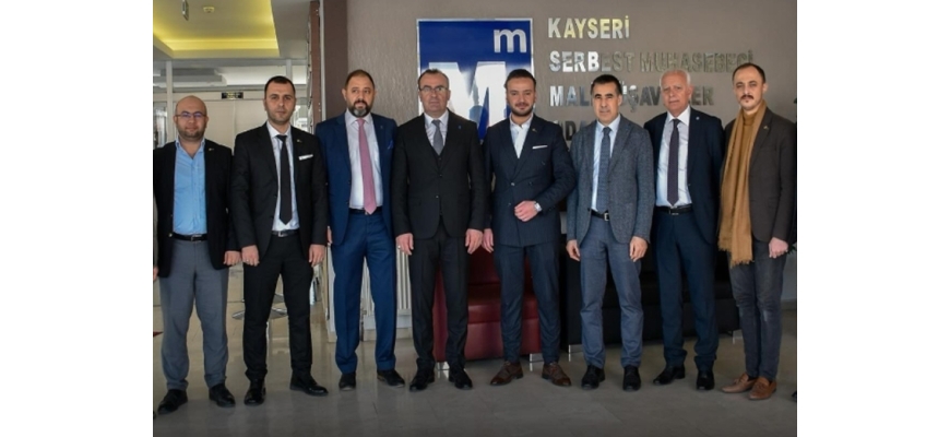 Mali Müşavirler Odası Başkanı Ali Yedikaya’ya ziyaret